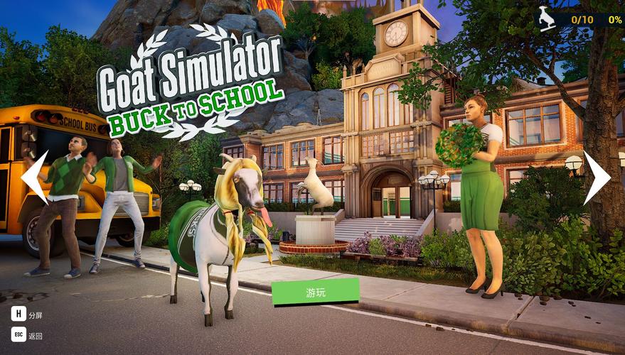 模拟山羊(终极版)中文版下载:轻松上手,简单易玩!