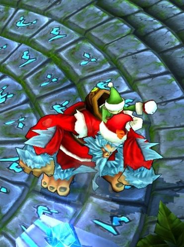 LOL圣诞驯鹿克格莫皮肤技能特效一览及玩家评价