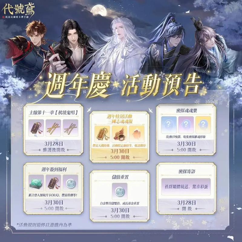 代号鸢官网最新消息，活动公告和更新内容！