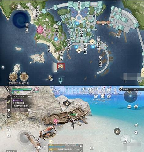 天谕海上寻宝位置大全，再也不怕找不到宝箱了！
