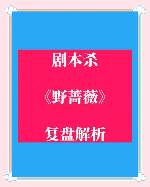 野蔷薇剧本杀测评：6人本格推理，体验沉浸式游戏乐趣