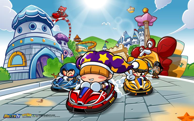 泡泡卡丁车:经典赛车游戏,重温儿时快乐回忆