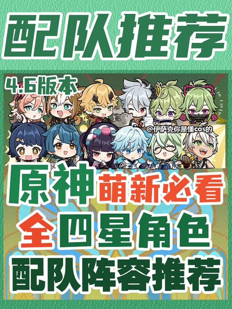 原神热门角色阵容搭配详解：轻松应对各种敌人和地图