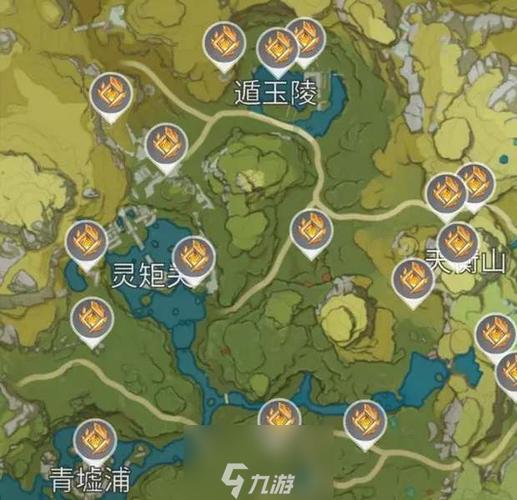 原神岩神瞳位置大全：快速收集全璃月神瞳