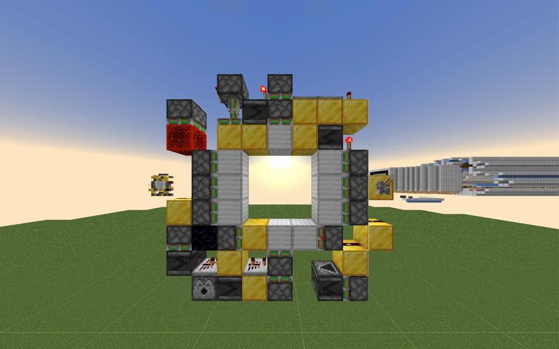 我的世界:最简单的活塞门建造方法分享