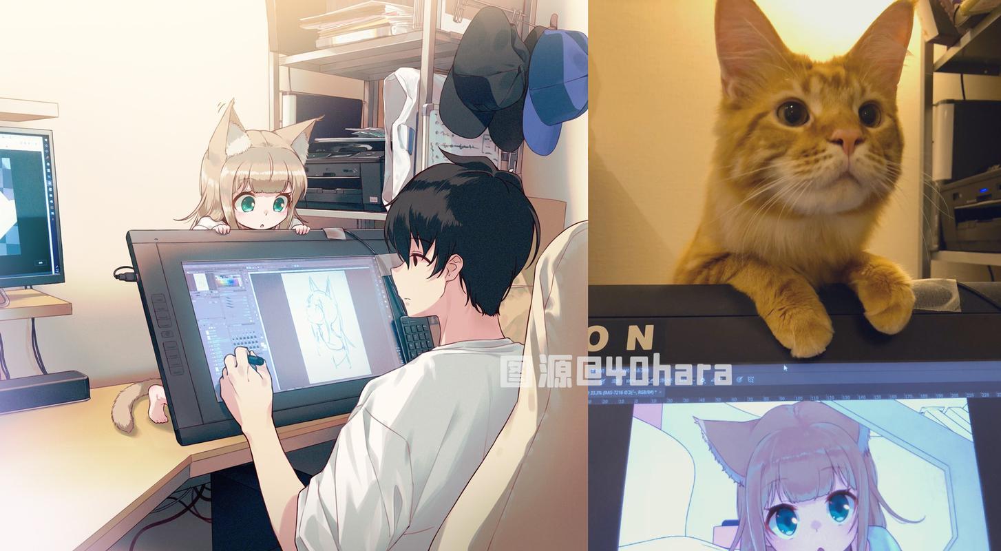 捡到千年猫游戏介绍:轻松休闲,养成你的千年猫娘