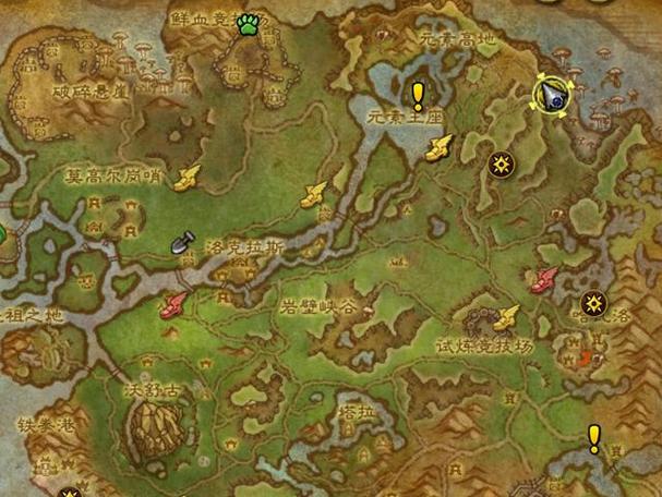 魔兽世界霜火岭路线规划：多种途径及技巧分享