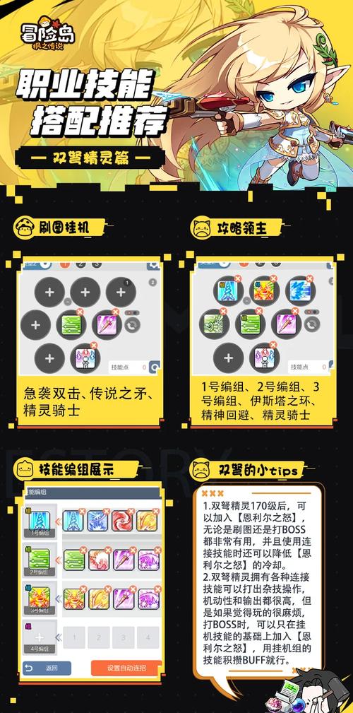 冒险岛双弩精灵升级路线：新手快速升到50级攻略