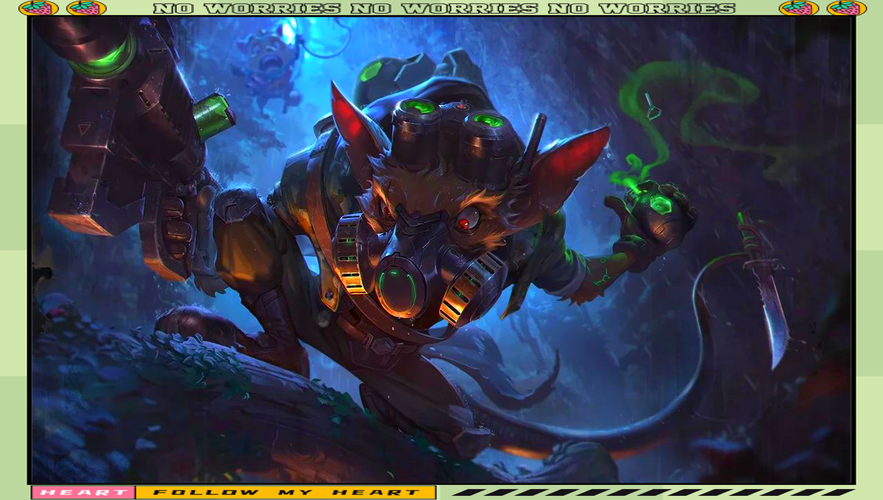 欧米伽小队幽灵特工皮肤:提莫的全新造型