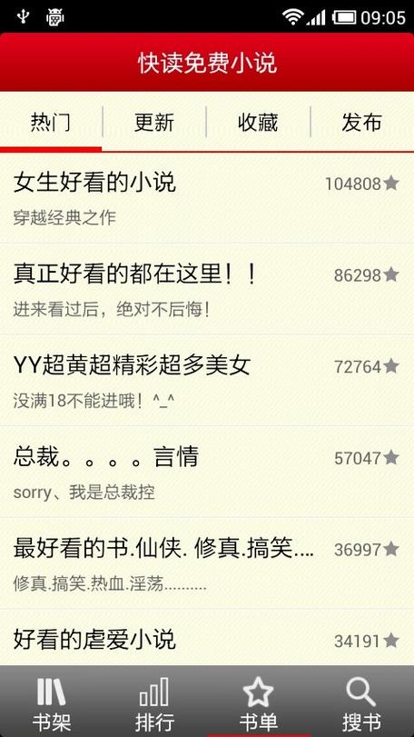 安卓系统下载110本萝莉小说:超方便的阅读神器