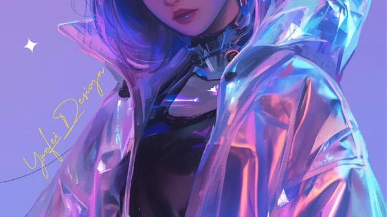 赛博女孩官网:一键生成同款AI绘画,超酷炫!