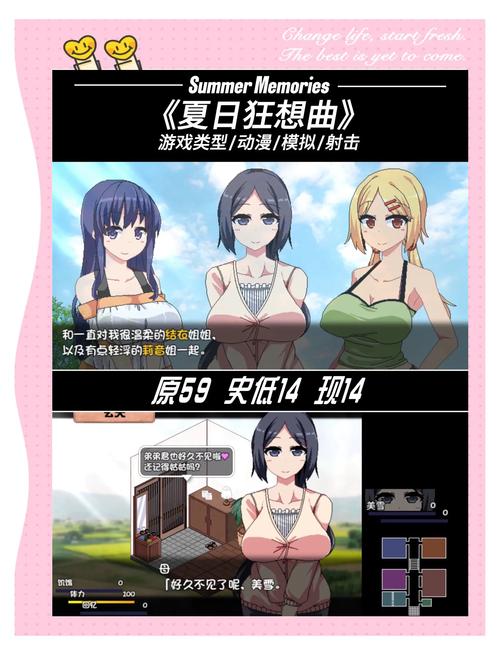 夏日狂想曲游戏介绍:和可爱少女一起度过盛夏