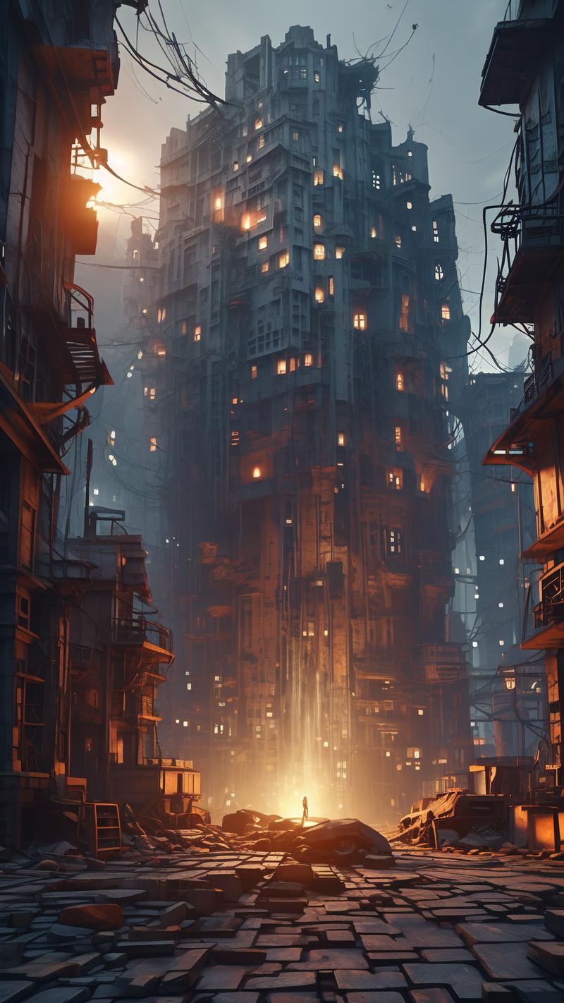 罪恶都市之丧尸小镇游戏:手绘CG的末日生存体验