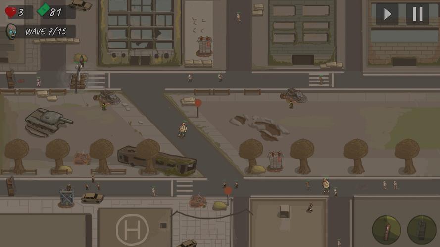 安卓版僵尸撤退下载：策略战斗，消灭僵尸