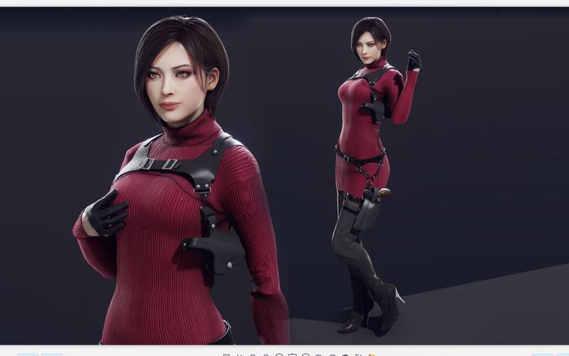 艾达王与阿什利:生化危机4官方网站神秘剧情!