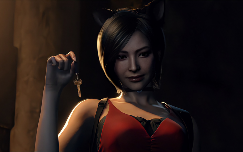 艾达王与阿什利:生化危机4官方网站神秘剧情!