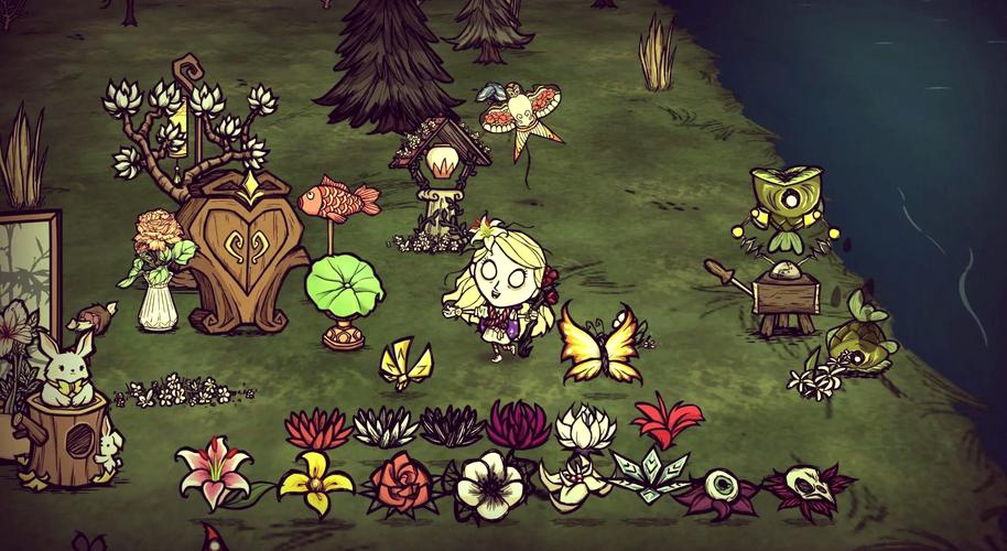 H版饥荒最新更新内容：全新地图和角色，等你探索！